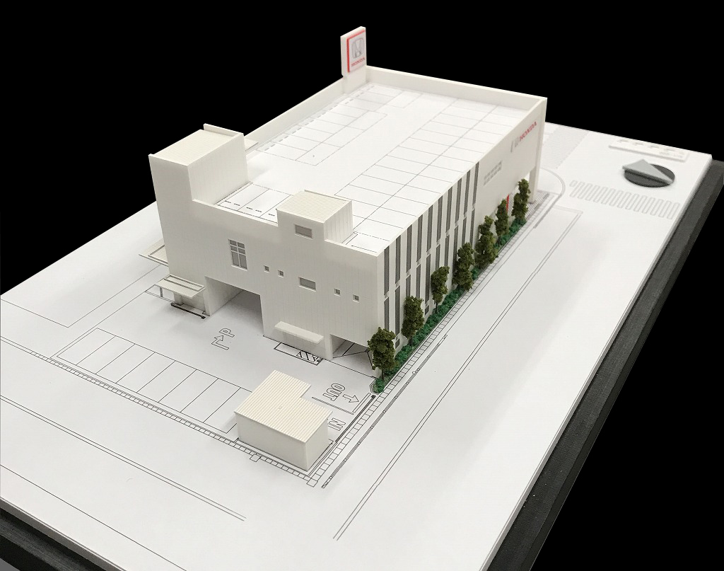 自動車販売店提案模型