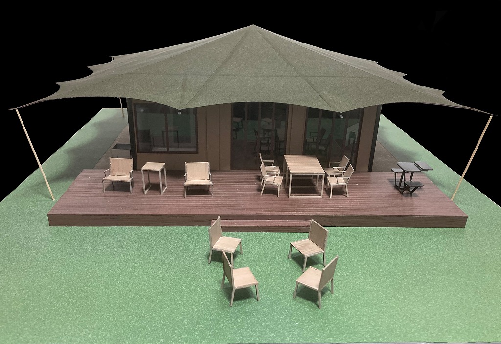 リゾート施設 PR模型
提案模型 分解式内外模型